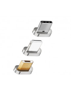 Wtyk magnetyczny Micro USB / Apple / USB Type-C - Typ M4/M6