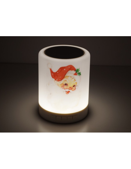 Lampka LED z nadrukiem i głósnikiem Bluetooth