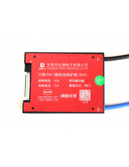 BMS 12s 30A LiFePo4 z balansem wodoszczelny
