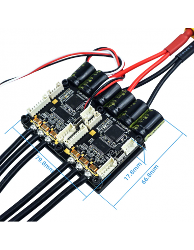 Flipsky Mini Dual FSESC6.7 pro oparty na VESC®...