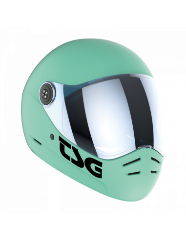 TSG PASS 2.0 SATIN MINT BLUE HELMET