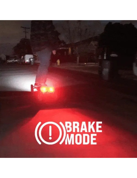 ShredLights oświetlenie SL-R1+ tylne czerwone z BT