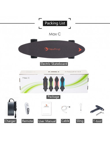 Maxfind MAX C fiszka elektryczna