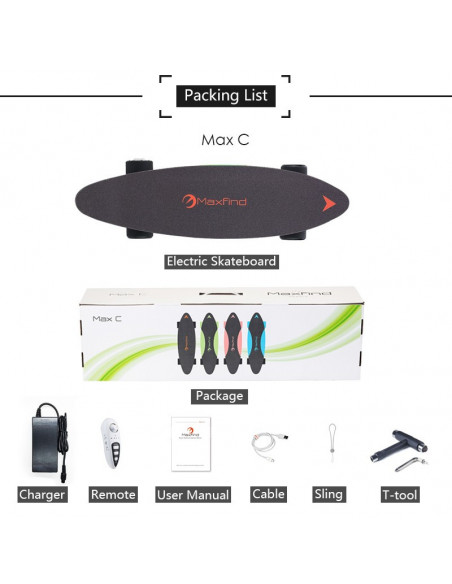 Maxfind MAX C fiszka elektryczna