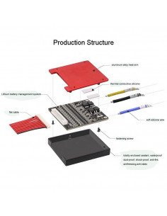 BMS Baterii 10s 16A 36V z kontrolą temperatury 2