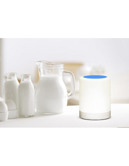Kolorowa lampka LED z głośnikiem Bluetooth