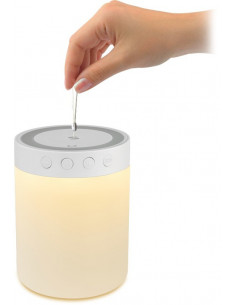 Kolorowa lampka LED z głośnikiem Bluetooth z funkcją... 2